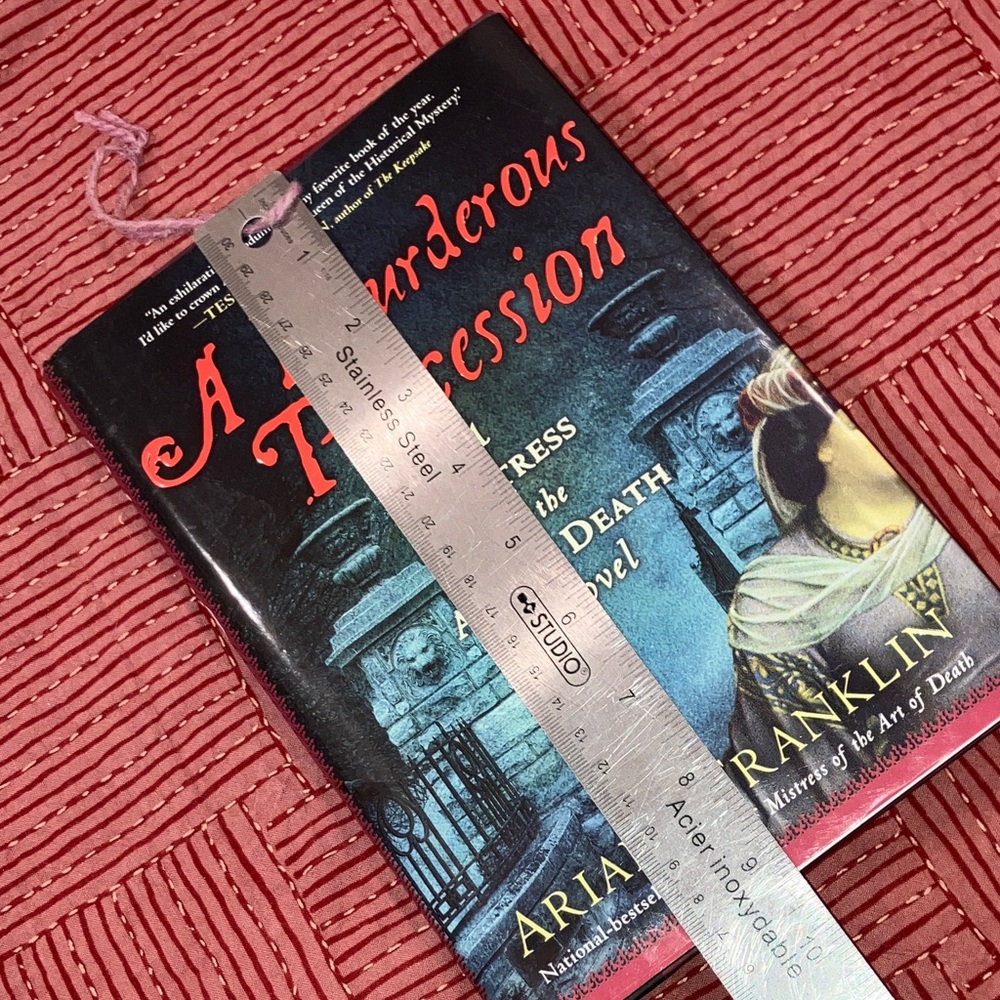 A Murderous Procession by Ariana Franklin hardcover Book - Picture 16 of 16